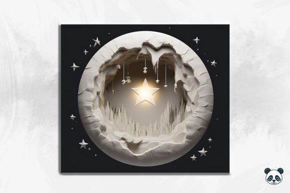 3D Star of Bethlehem Tumbler Wrap: A Creative and Practical Choice for Sublimation Enthusiasts
