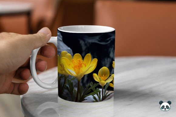 Bringing Early Spring to Your Coffee Cup with 3D Winter Aconite Designs