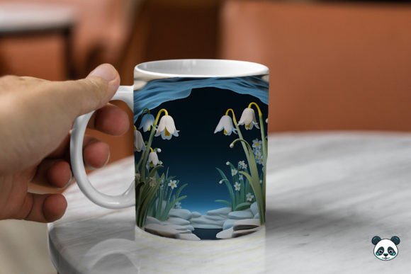 Bringing Spring to Your Sublimation Projects with 3D Snowdrop Designs