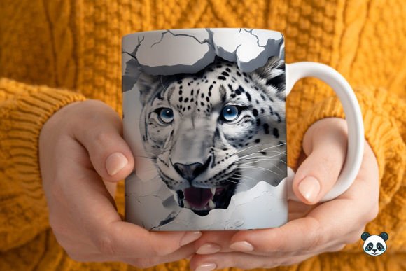 Bringing the Wild to Your Workshop: The Allure of 3D Snow Leopard Mug Sublimation