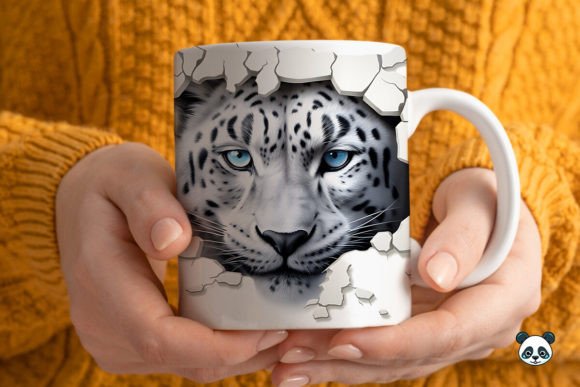 Bringing the Wild to Your Workshop: The Allure of 3D Snow Leopard Mug Sublimation
