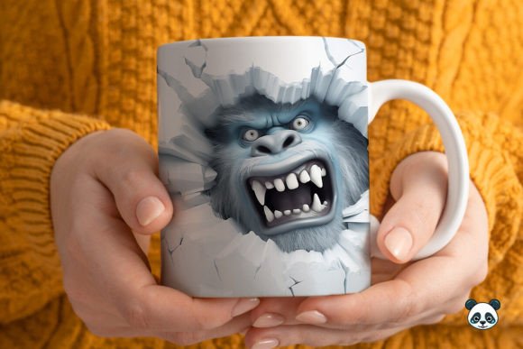 Elevating Custom Drinkware with the 3D Yeti Mug Wrap Sublimation 3 Design