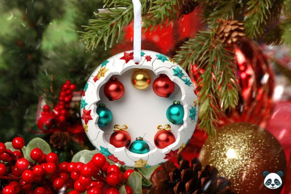 Elevating Holiday Crafts with the 3D Christmas Bell Christmas Ornament Design
