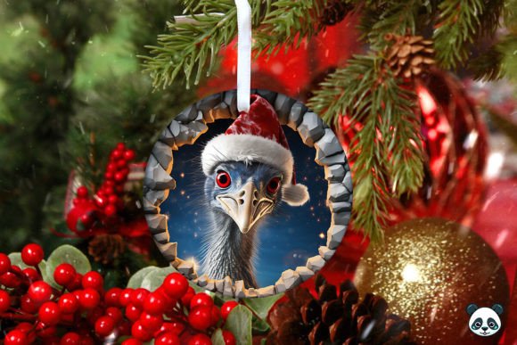 Emu 3D Christmas Ornament: A Creative and Practical Design Solution