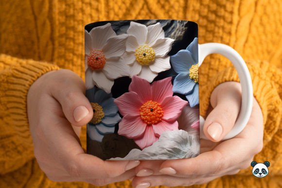 Evaluating 3D Japanese Anemone Mug Wrap Sublimation for Custom Drinkware Projects
