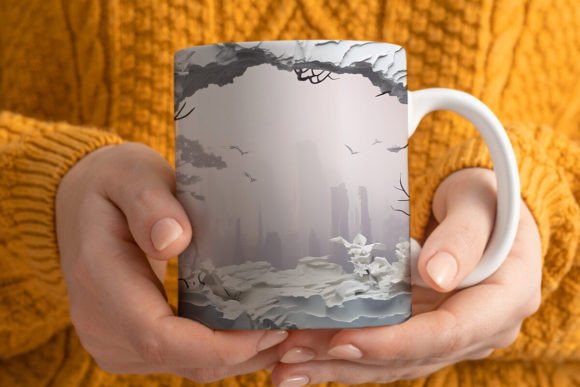 Evaluating the 3D Misty Forest Mug Wrap Sublimation for Professional Crafters
