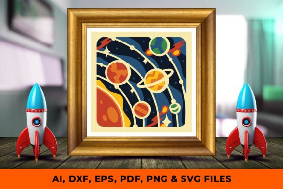 Evaluating the 3D Shadow Box Solar System for Modern Decor and Design
