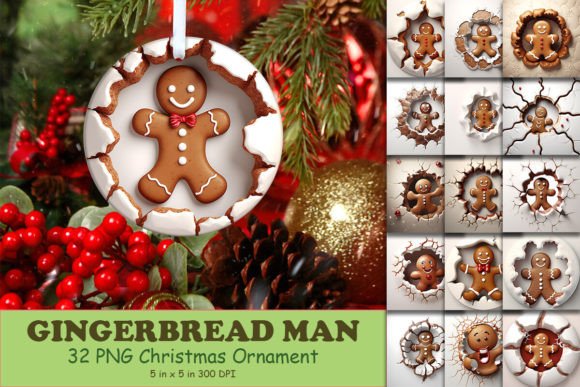 Integrating the 3D Gingerbread Man Ornament Bundle into Your Holiday Production Workflow