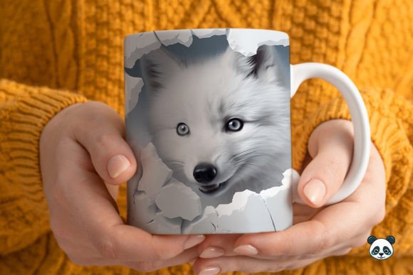 Mastering 3D Arctic Fox Mug Wrap Sublimation: A Guide to Digital Design and Printing