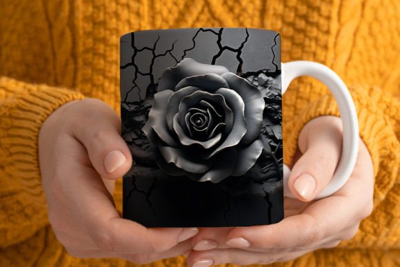 Mastering 3D Black Rose Mug Wrap Sublimation for Professional Results