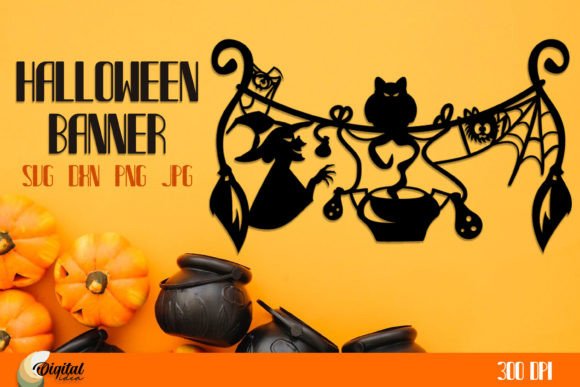 Transform Your Space with a Stunning Halloween Banner Paper Cut Design