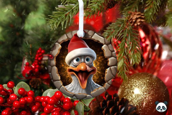 Turkey 3D Christmas Ornament: A Creative and Practical Digital Design for Sublimation Printing