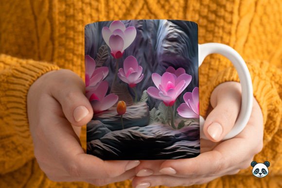 Unlocking Creativity with 3D Cyclamen Mug Wrap Sublimation