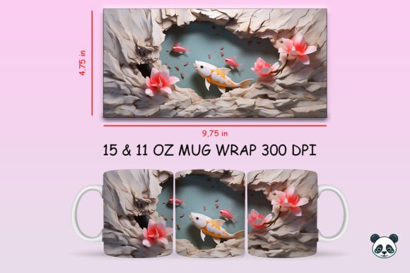 Unlocking the Depths: A Comprehensive Guide to 3D Fish Mug Wrap Sublimation Designs
